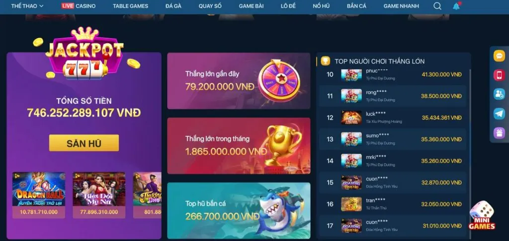 Tiền thưởng casino trực tuyến